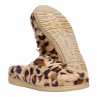 Wendy Slipper Leo Fur Tan / Multi