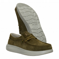 Wally X Suede  Dark Olive/Stone Grey