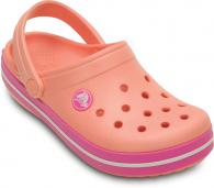 Crocband Kids Melon / Neon Magenta
