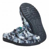 Wally Slipper Cozy Camo  Stormy Blue/Camo