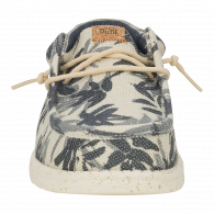 Wally Palm Jute  Egret / Cloud Blue