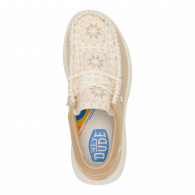 Wendy COMF Suede Crochet  Irish Cream / Multi