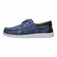 Wally Cru Washed Palm Navy Blazer / Multi