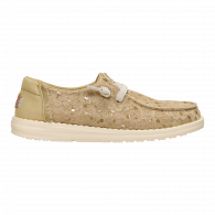 Wendy Sequin Lace Olive Grey