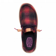 Wally Cozy Plaid Red Plaid/Black