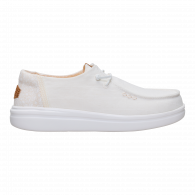 Wendy Rise Chambray Grid Snow White