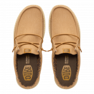 Wally Slip Stretch Canvas Bone Brown / Boulder Tan