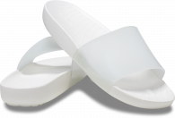 CROCS SPLASH GLOSSY SLIDE W White