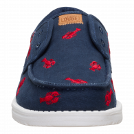 Wally Cru Embroidered Navy / Red