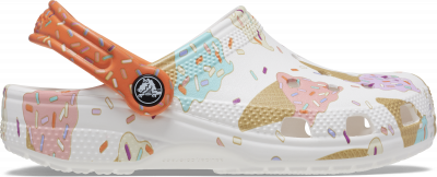 CROCS CLASSIC ICE CREAM GRAPHIC CLOG KIDS 