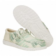 Wally Funk Psych Palm  Light Grey / Celadon Green