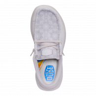 Wendy COMF Suede Lace Print  Lilac