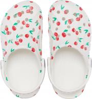 Crocs Baya Graphic Clog Kids White / Cherry