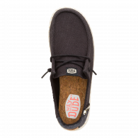 Wendy Espadrille Woven  Black