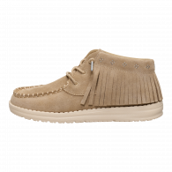 Wendy Mid Fringe Cowgirl Suede Tan