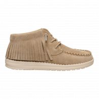 Wendy Mid Fringe Cowgirl Suede Tan
