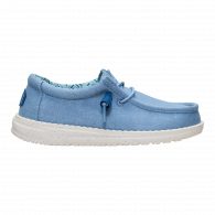 Wally Y Stretch Canvas Faded Denim