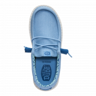 Wally Y Stretch Canvas Faded Denim